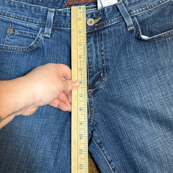 Eddie Bauer Women’s Classic Bootcut Jeans Size 8 R - Picture 10 of 14